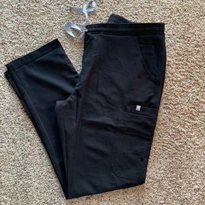 Figs Black Yola - Skinny Scrub Pants M